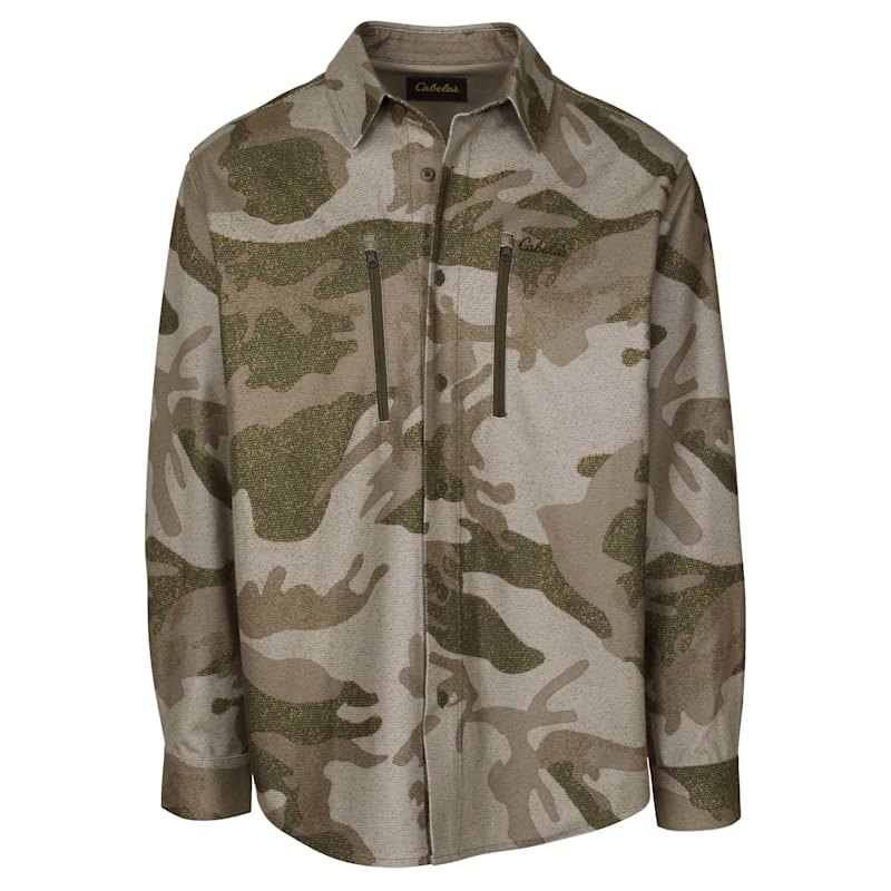 Cabela's Microtex Performance Long-Sleeve Button-Down Hunting Shirt for Men