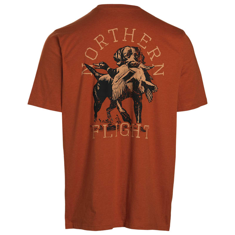 Northern Flight Retriever Logo Short-Sleeve T-Shirt