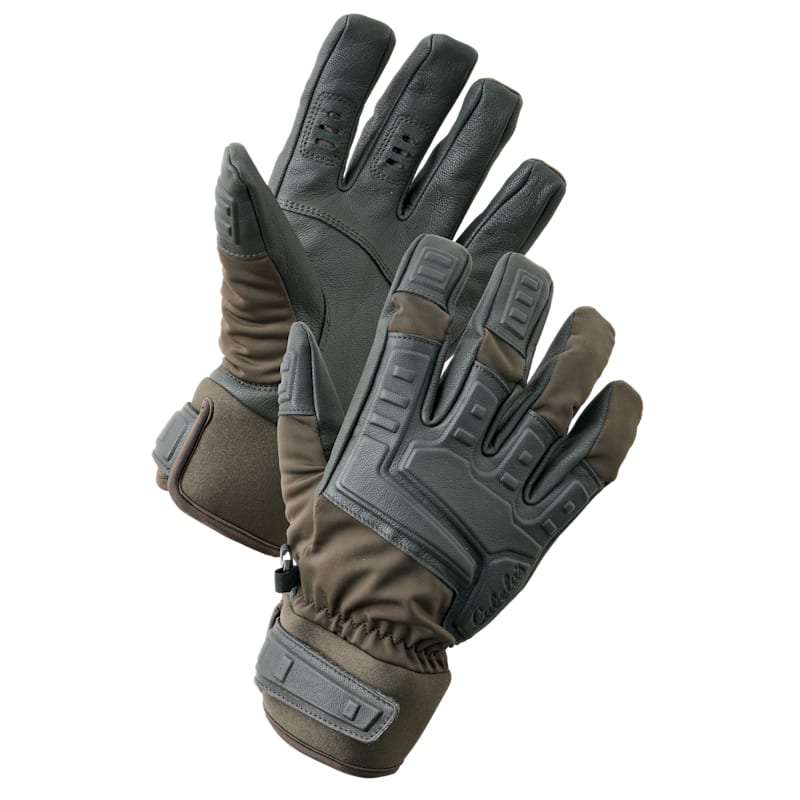 Cabela's Insulated Leather Shooting Gloves for Men