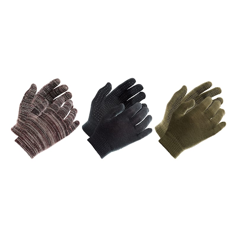 RedHead Knit Gloves 3-Pack