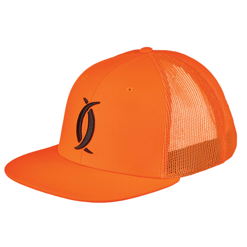 Cabela's Instinct Solid Blaze Mesh-Back Flatbill Cap