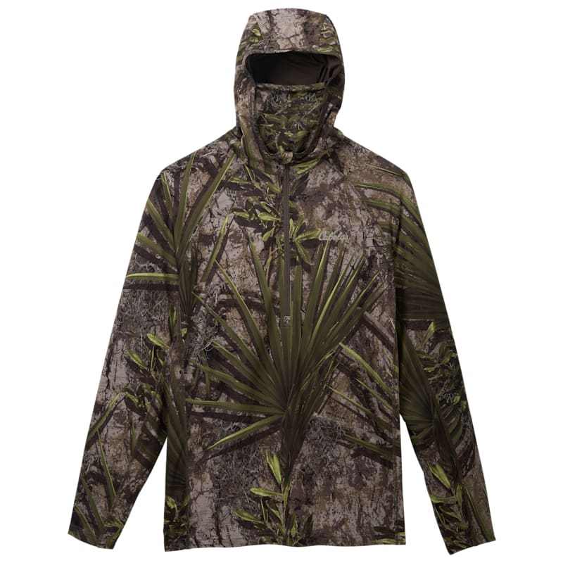 Cabela's Hooded Performance Half-Zip Long-Sleeve Shirt with 4MOST INHIBIT for Men