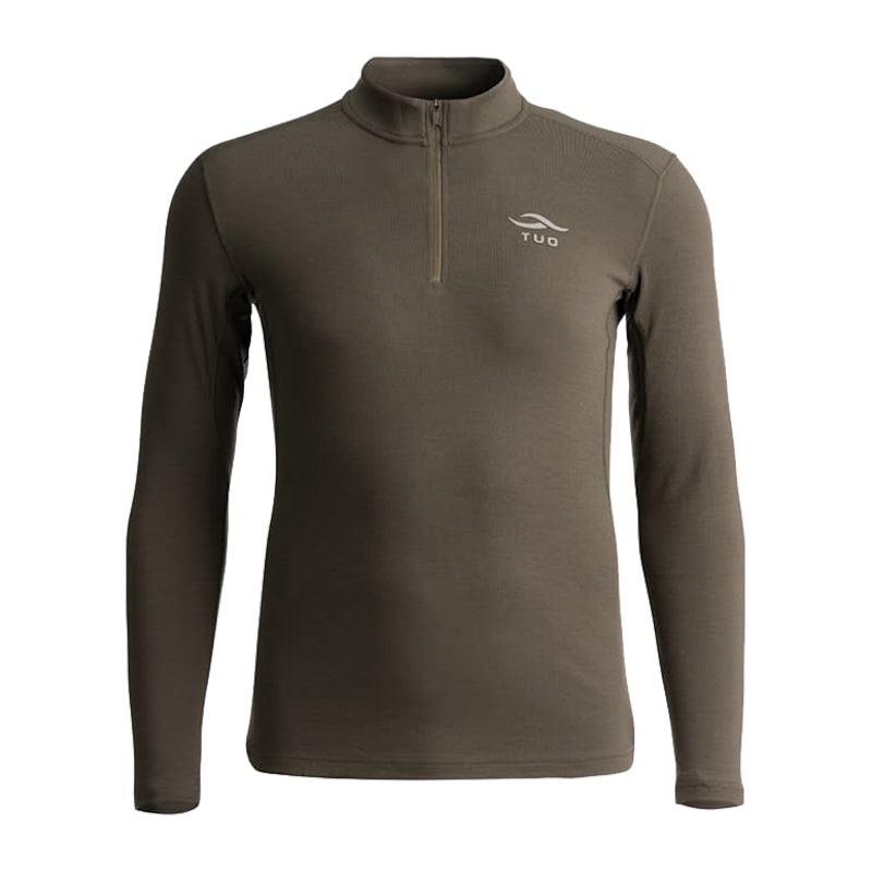 TUO Kinetic Merino 250 Quarter-Zip Base-Layer Top for Men