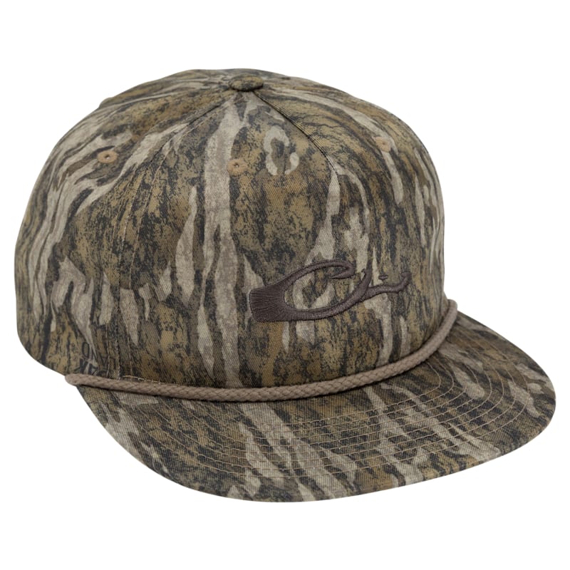 Drake Waterfowl 256XE Flat-Bill Rope Cap