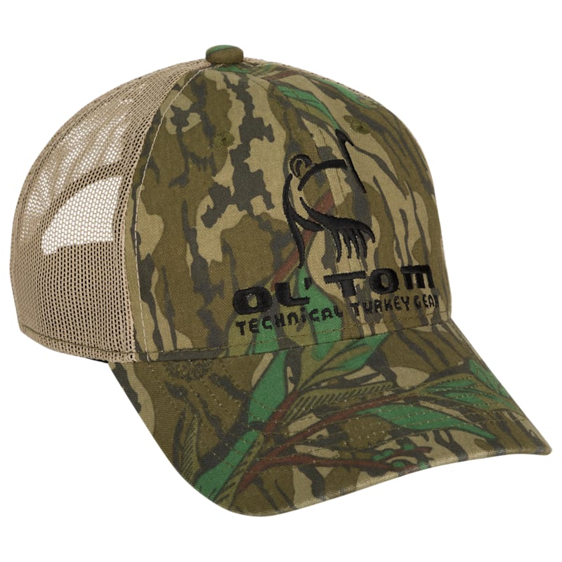 Ol' Tom Camo Mesh-Back Logo Cap