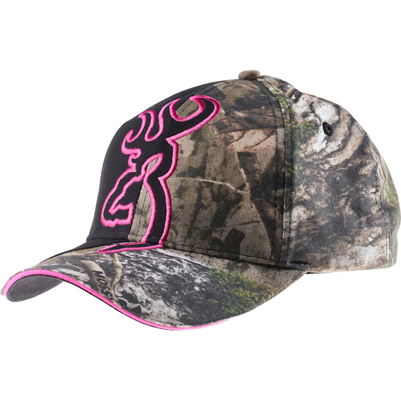 Browning For Her Big Buckmark Camo Cap for Ladies