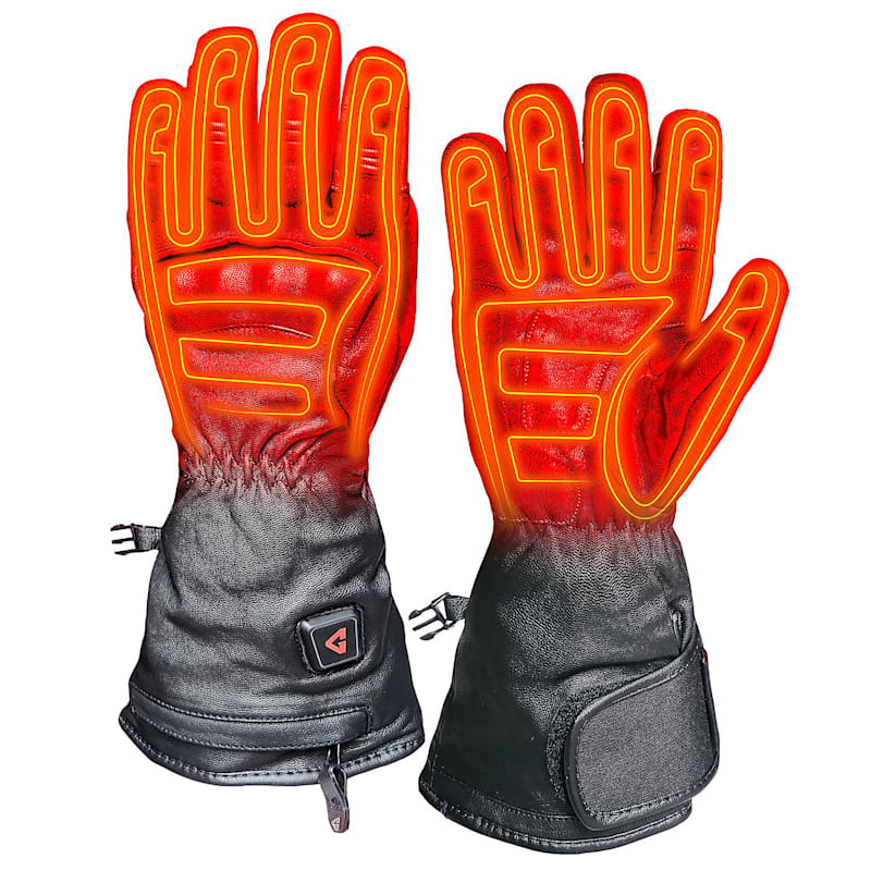Gerbing 7V Hard Knuckle Battery-Powered Heated Gloves for Men