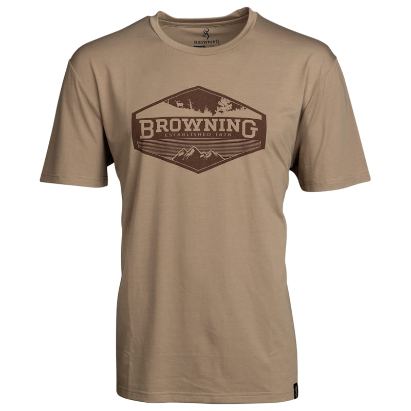 Browning Diamond Graphic Performance Short-Sleeve T-Shirt for Men