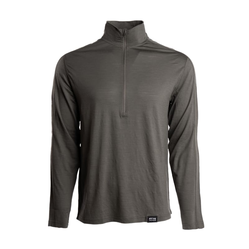 Kings Camo XKG Foundation 150 Merino Quarter-Zip Pullover for Men