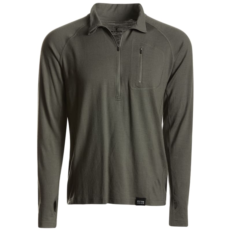 Kings Camo XKG Foundation 260 Merino Quarter-Zip Pullover for Men