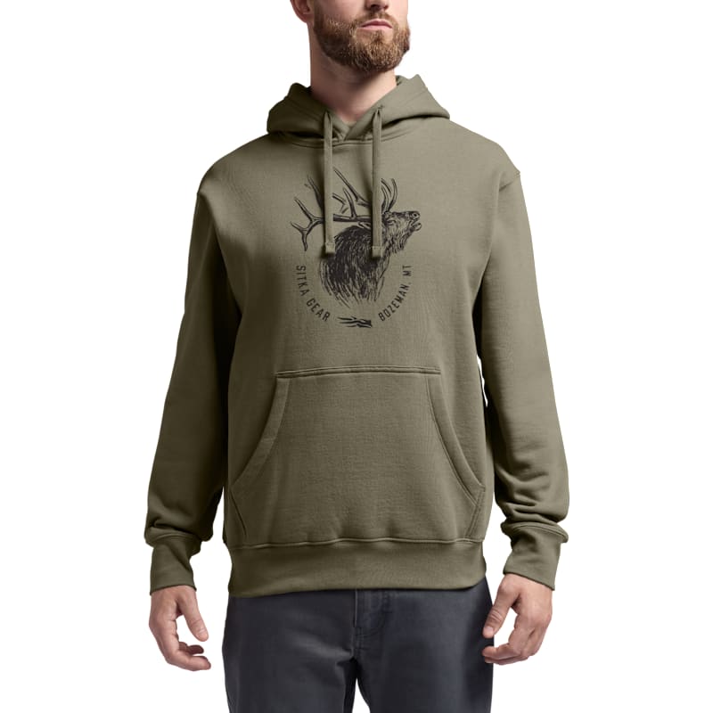 SITKA Elk Sketch Pullover Hoodie