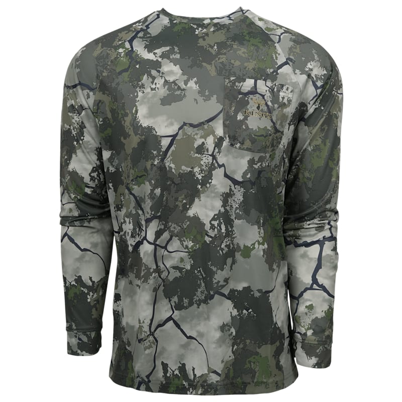 Kings Camo Hunter Long-Sleeve T-Shirt for Men