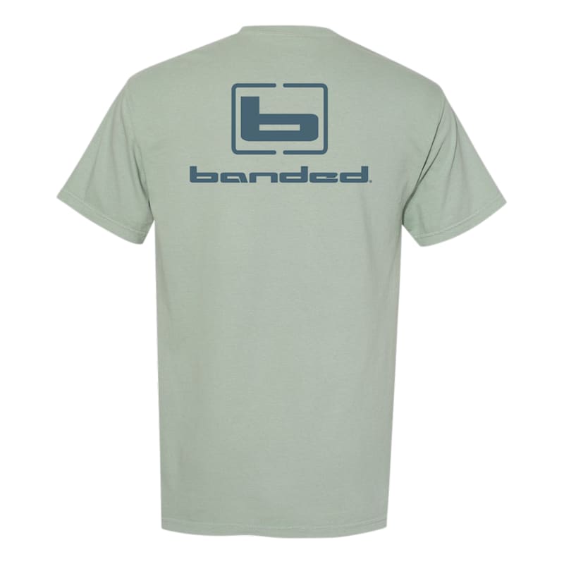 Banded Signature SS Pocket Tee