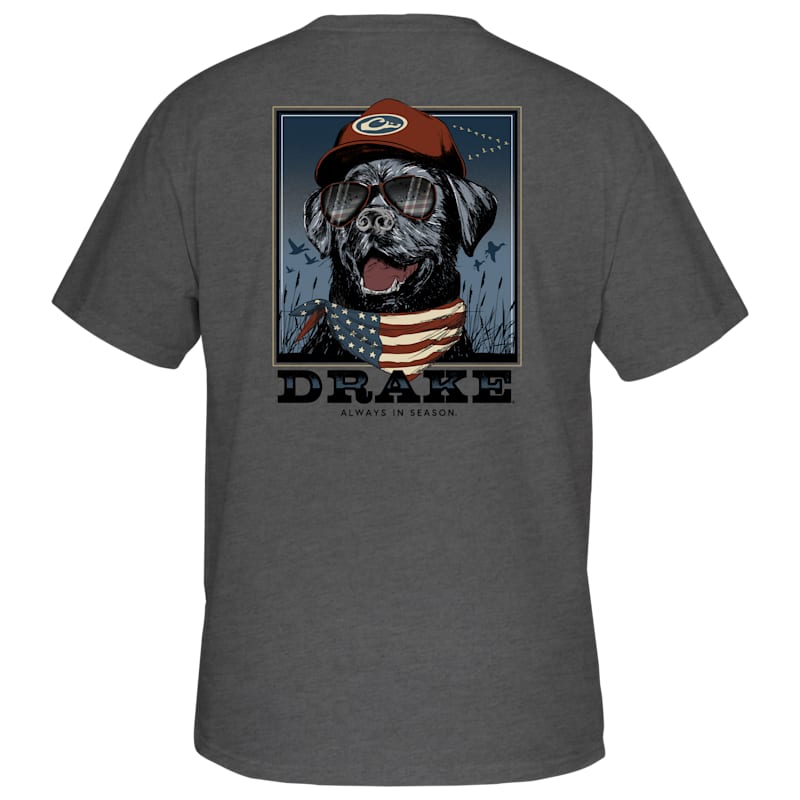 Drake Bandana Lab Flag Graphic SS Tee
