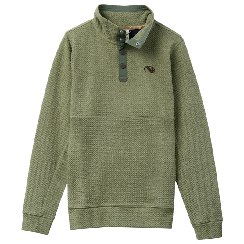 Mack's Prairie Wings Logo Quarter-Snap Pullover for Kids