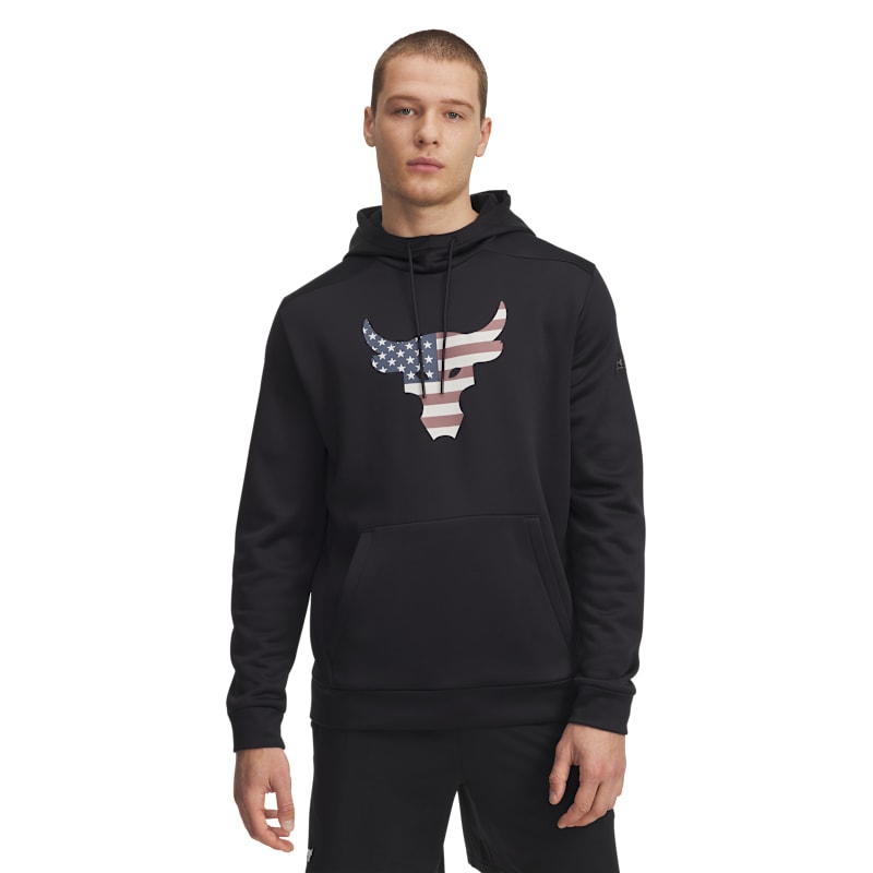 Under Armour Project Rock Freedom Bull Long-Sleeve Hoodie for Men