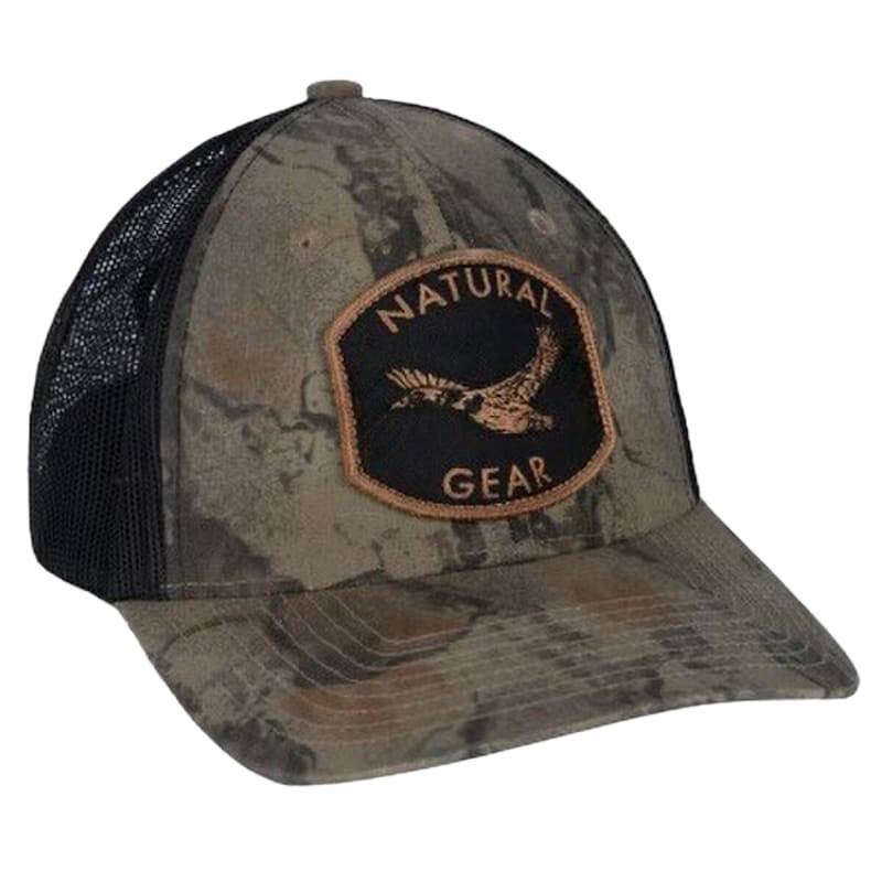 Natural Gear Meshback Duck Logo Cap