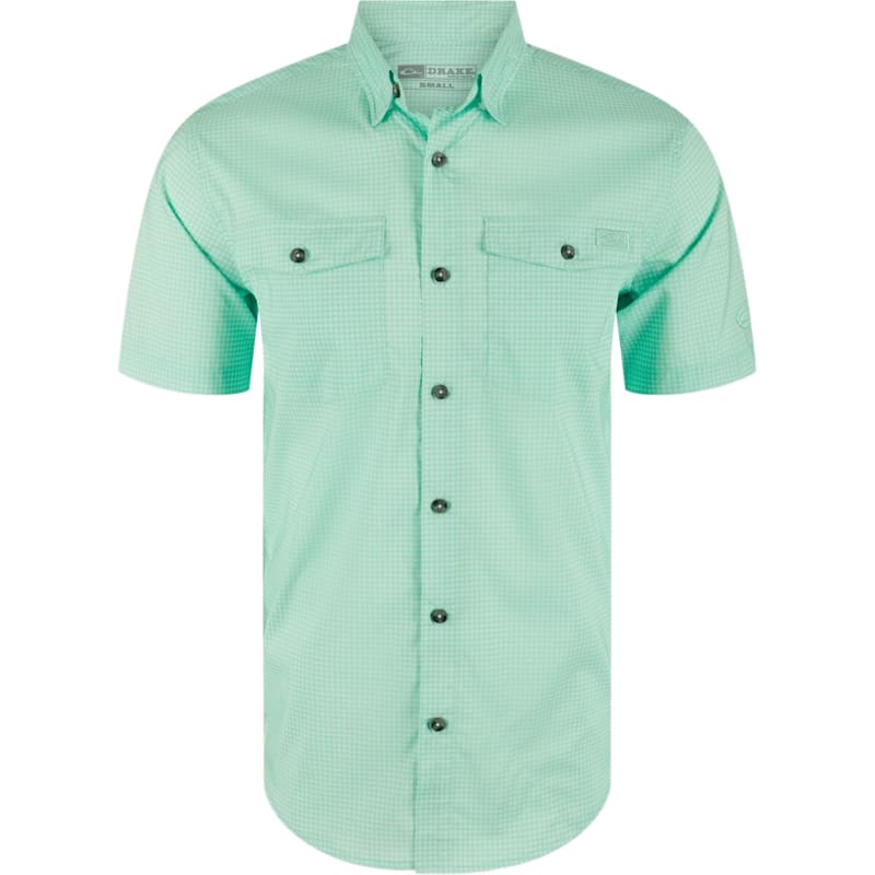 Drake Frat BD Gingham Check Short Sleeve Shirt