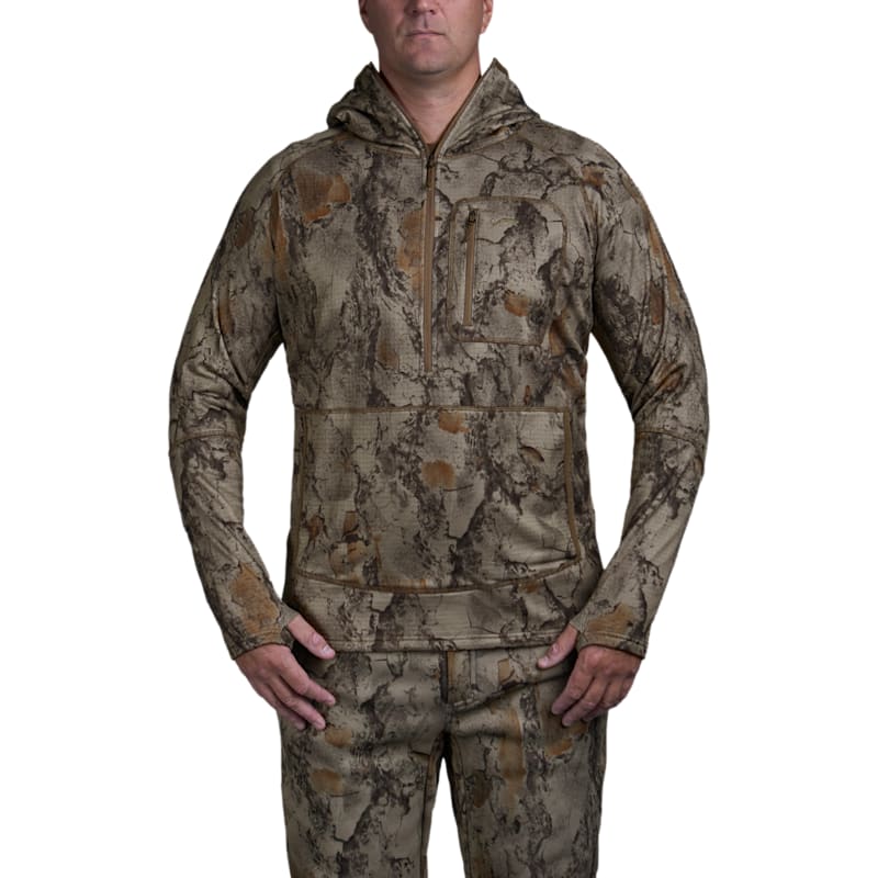 Natural Gear Coldfront Layering Half-Zip Hoodie
