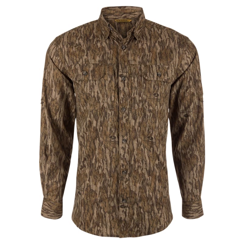 Drake EST Wingshooter Trey Long-Sleeve Button-Down Shirt