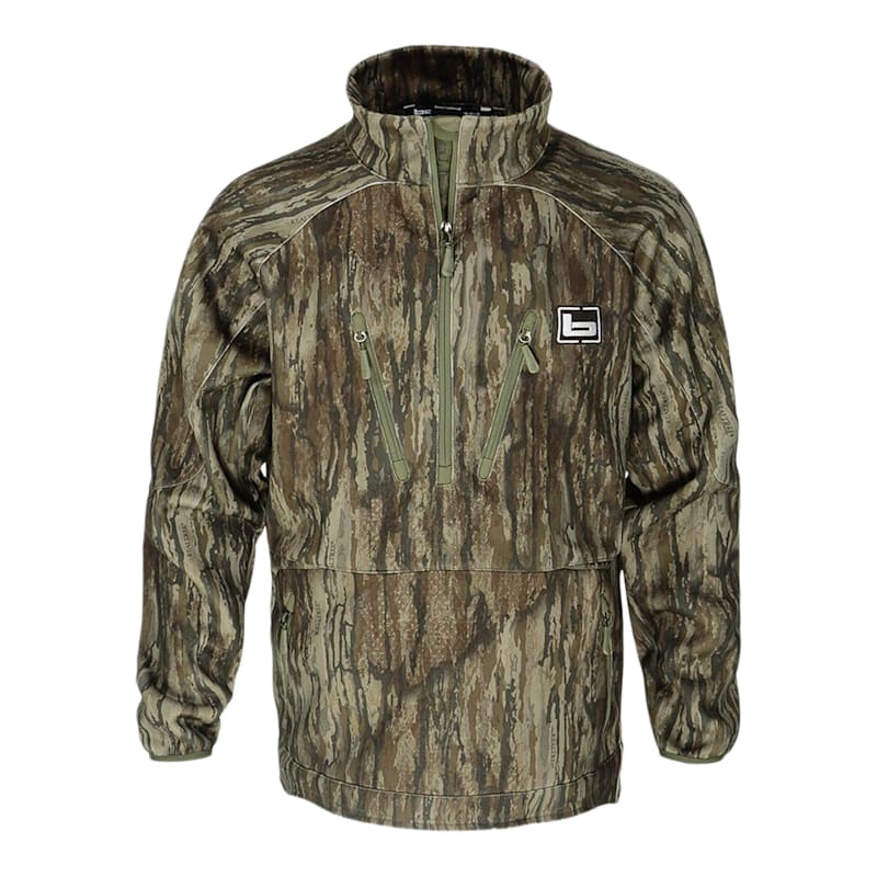 Banded Heavy Tec Fleece Half Zip Pullover