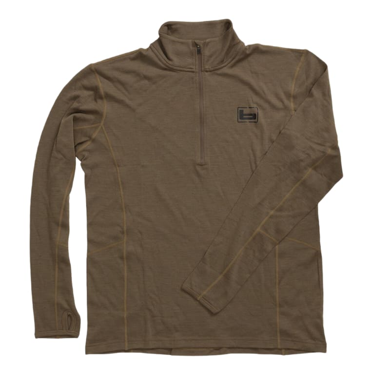 Banded 230-Gram Merino Wool Base-Layer Quarter-Zip Pullover