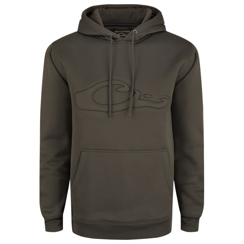 Drake Back Eddy Embossed Hoodie