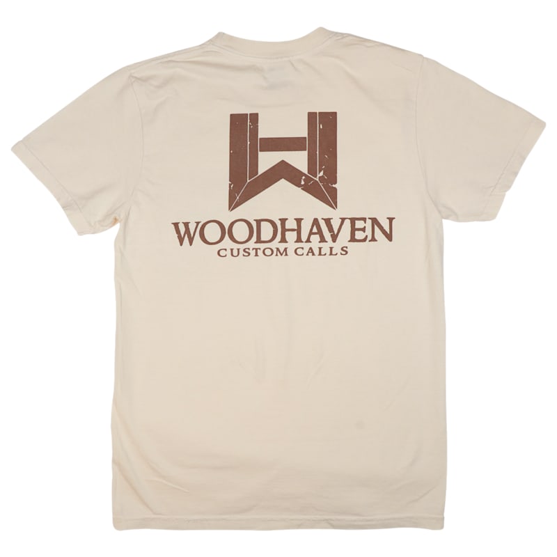 WoodHaven Custom Calls Logo Short-Sleeve Pocket T-Shirt for Men