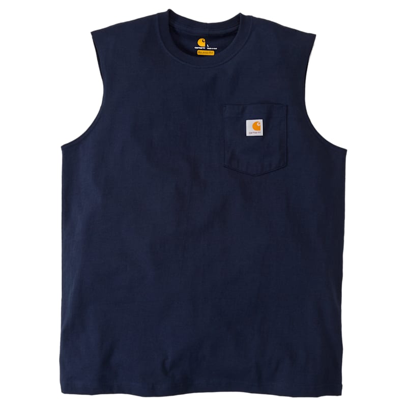 Carhartt Workwear Pocket Sleeveless T-Shirt for Men
