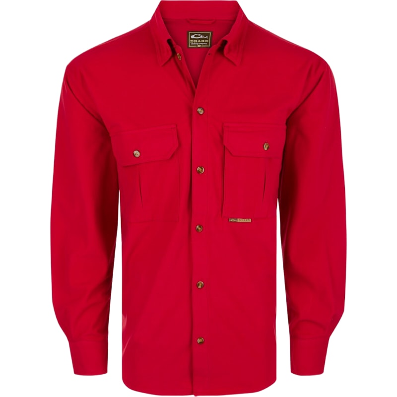 Drake 3-Pocket Micro-Fleece Shirt