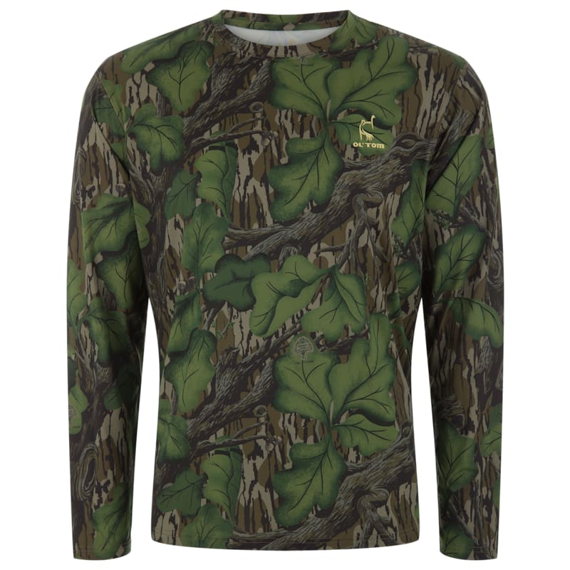 Ol' Tom Performance Camo Long-Sleeve Crew