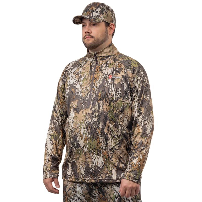 Huntworth Gadsden Lightweight Quarter-Zip Pullover for Men