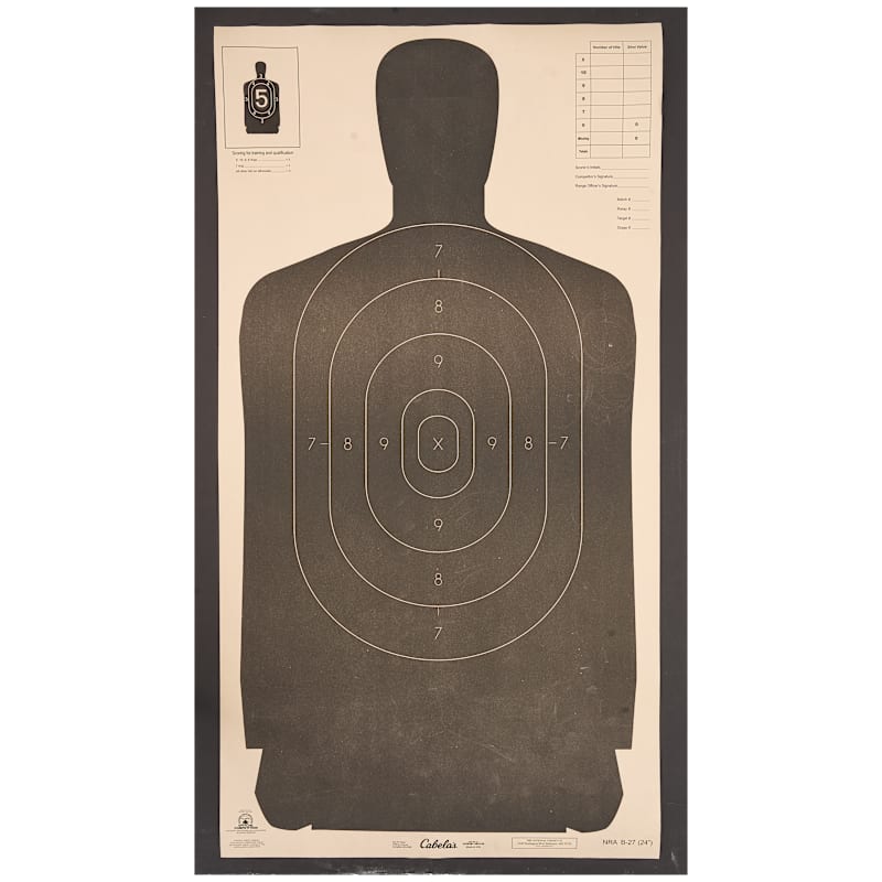 Cabela's NRD 50-Yard Silhouette Target