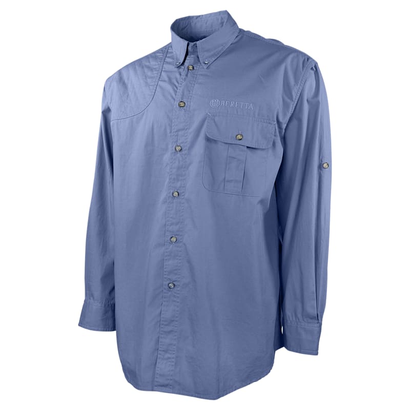 Beretta TM Roll-Up Button-Down Long-Sleeve Shooting Shirt for Men