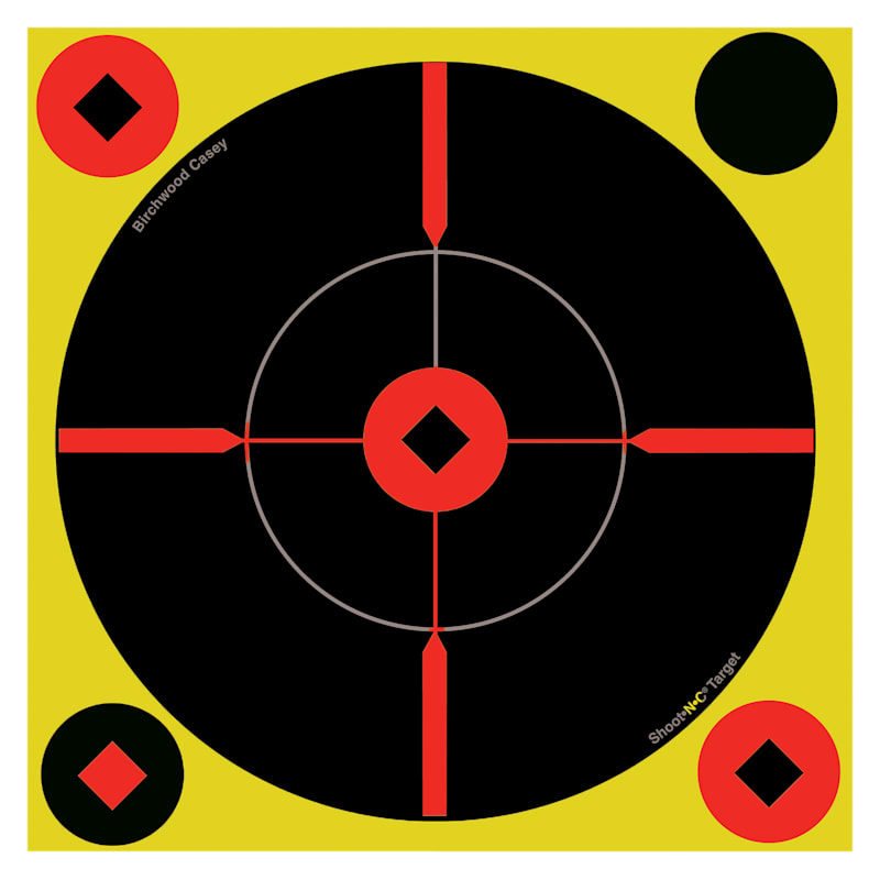 Birchwood Casey Shoot-N-C Self-Adhesive Bulls-Eye Target