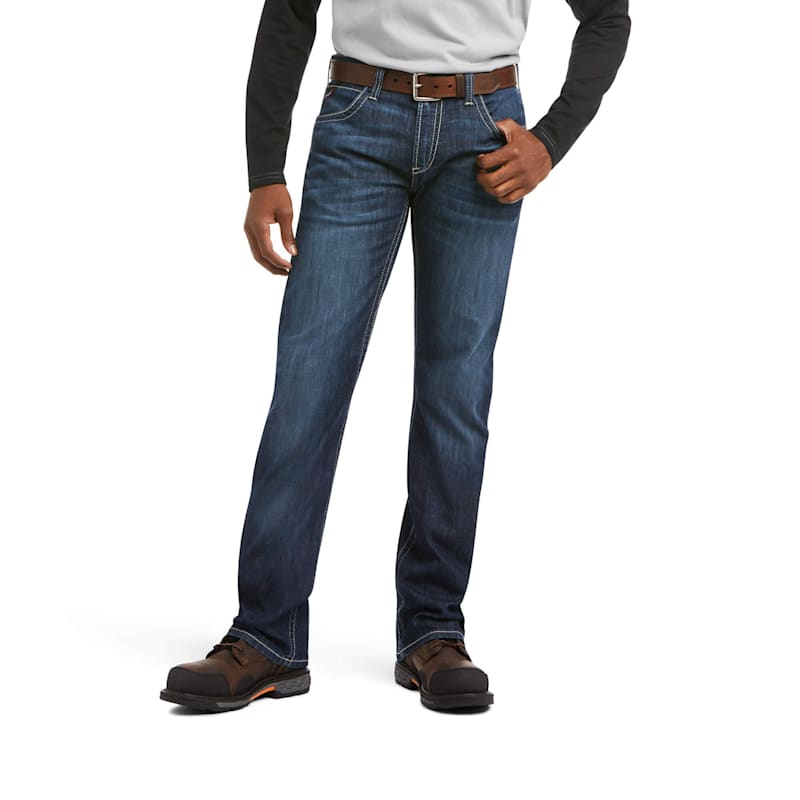 Ariat Flame-Resistant DuraLight Stretch Coltrane Straight-Leg Jeans for Men