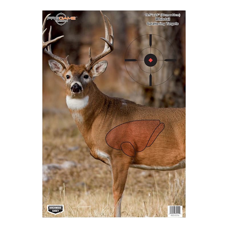 Birchwood Casey Pregame Whitetail Deer Shooting Target