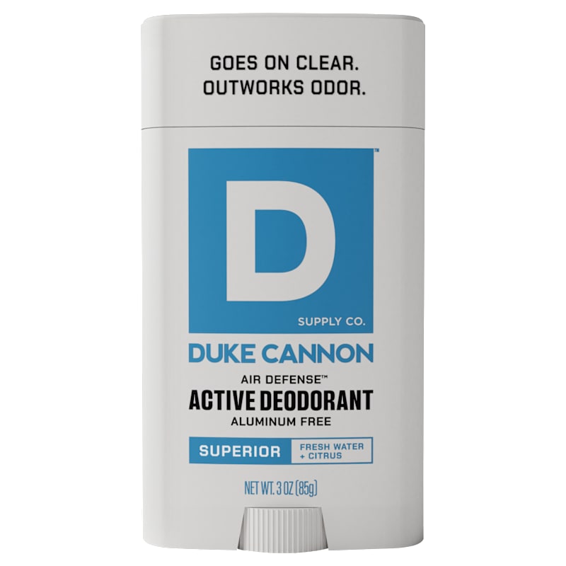 Duke Cannon Supply Co. Superior Air Defense Aluminum-Free Active Deodorant
