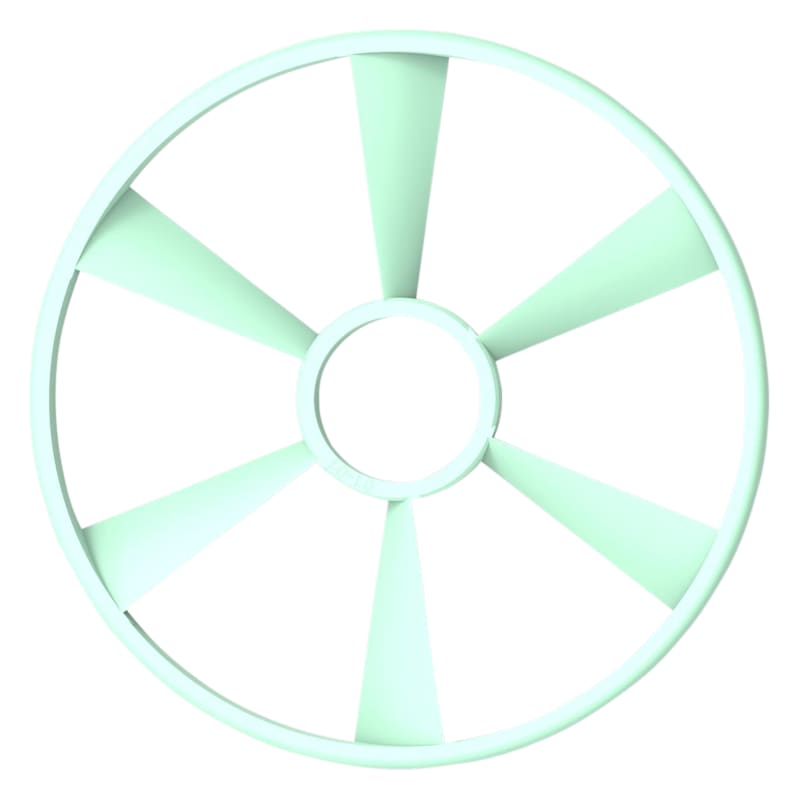 Caldwell ClayCopter UFO Glowing 110mm Clay Target Discs
