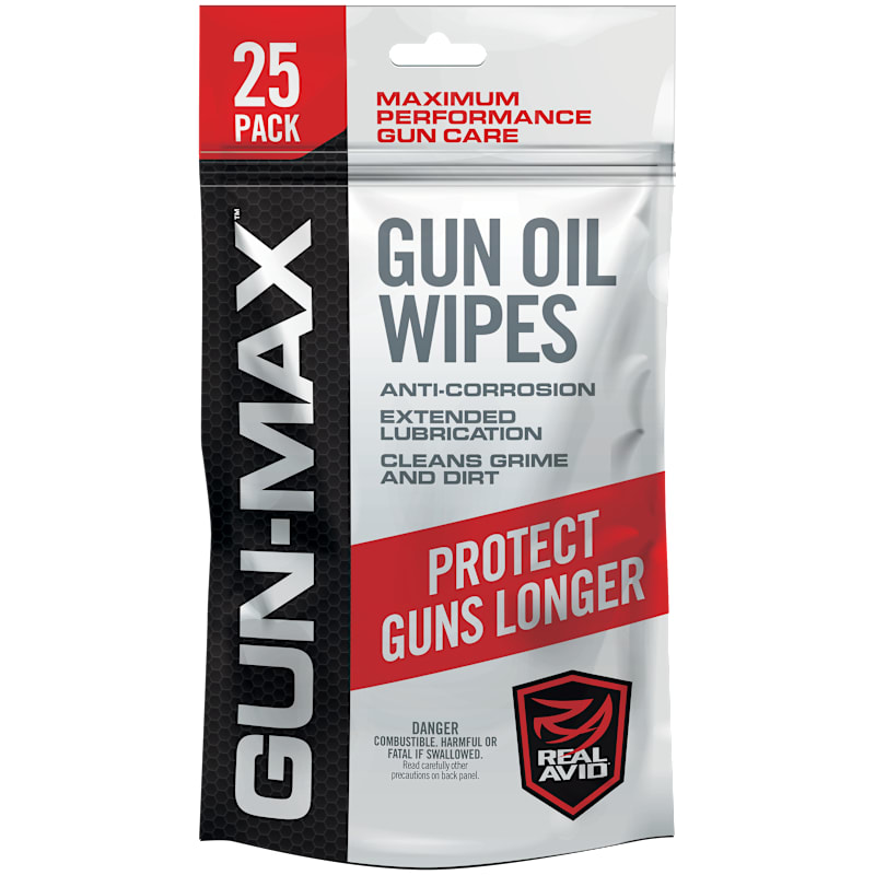 Real Avid Gun-Max Gun Oil Wipes