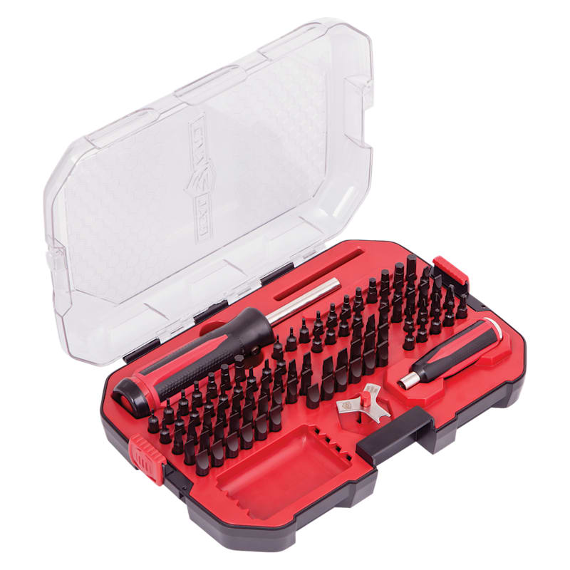 Real Avid Smart Drive 90 90-Piece Gunsmithing Kit with Force Assist LED Bit Driver