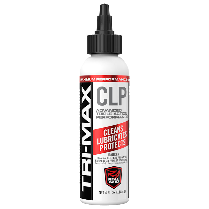 Real Avid Tri-Max CLP 4-oz. Liquid Gun Cleaner and Lubricant
