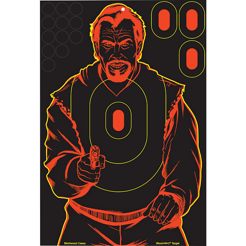 Birchwood Casey Shoot-N-C Bad Guy Target