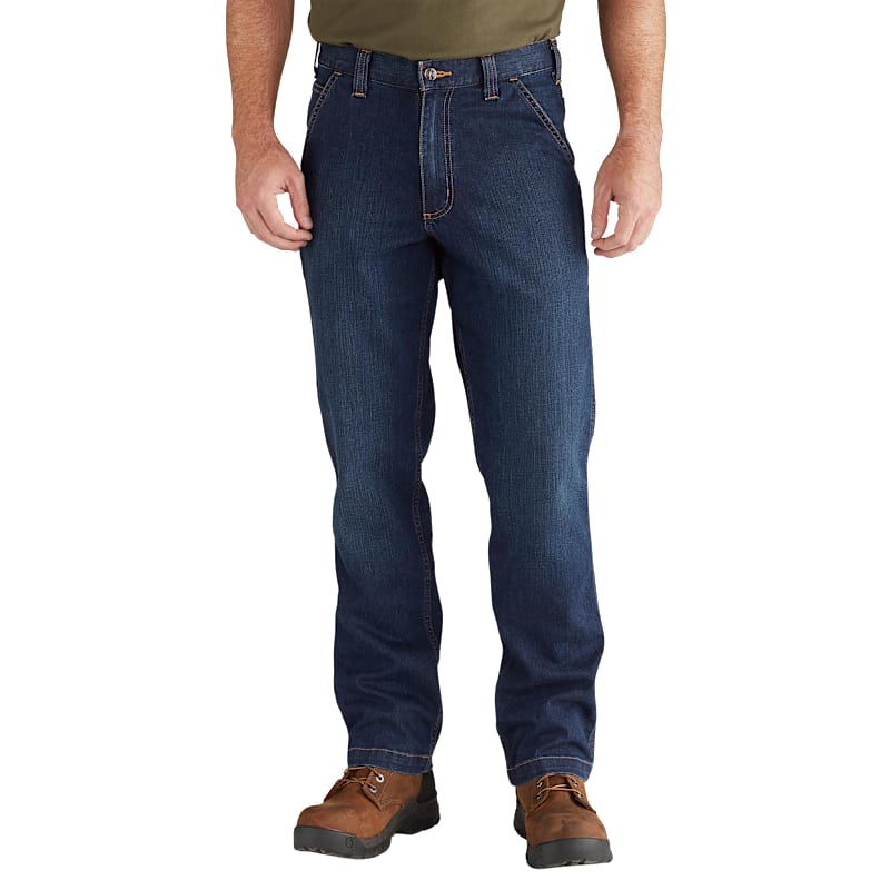 Carhartt Relaxed Straight Rugged Flex Denim Dungarees