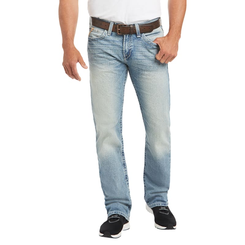 Ariat M7 Rocker Stretch Stirling Stackable Straight-Leg Jeans for Men