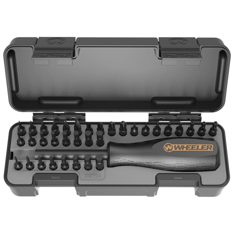 Wheeler 36-Piece Spacesaver Screwdriver Set