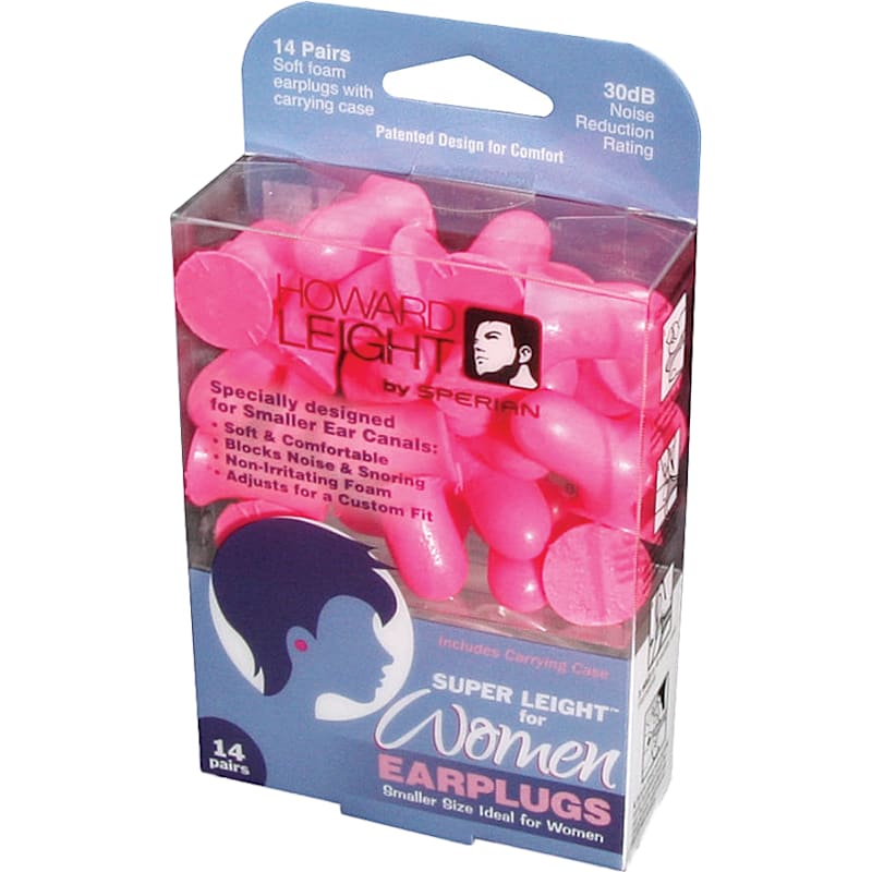 Howard Leight Super Leight Earplugs for Ladies