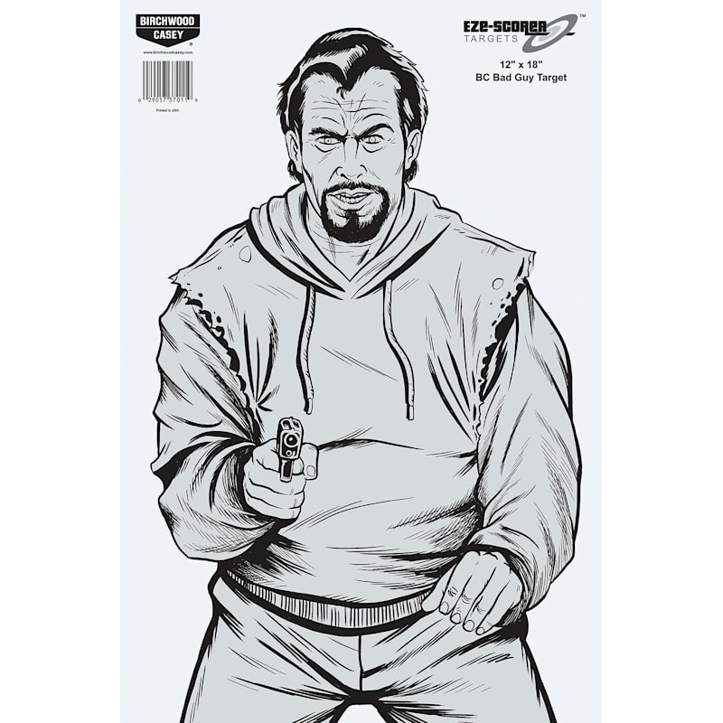 Birchwood Casey EZE-Scorer Bad Guy Game Target