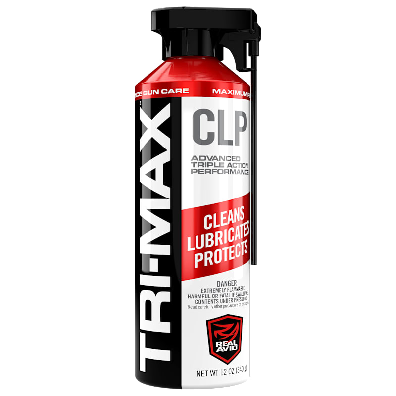 Real Avid Tri-Max CLP 12-oz Aerosol Gun Cleaner and Lubricant