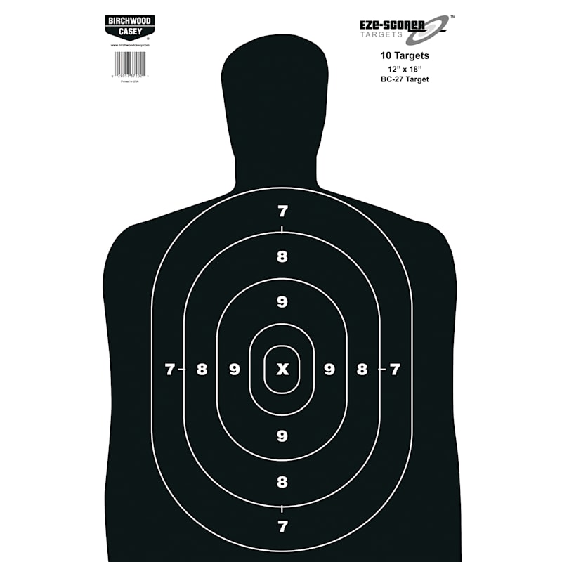 Birchwood Casey Eze-Scorer 12'' x 18'' Paper Targets